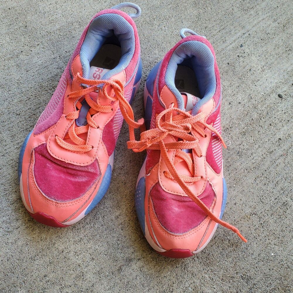 Puma 38740901 Kids Girls Valentines AC INFANT Lace Up Sneakers Shoes Size 1C